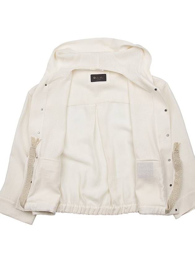 Volmar Jacket White - LORO PIANA - BALAAN 11