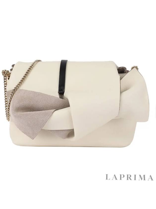 Lacey Small Chain Cross Bag Ivory - CHLOE - BALAAN 9