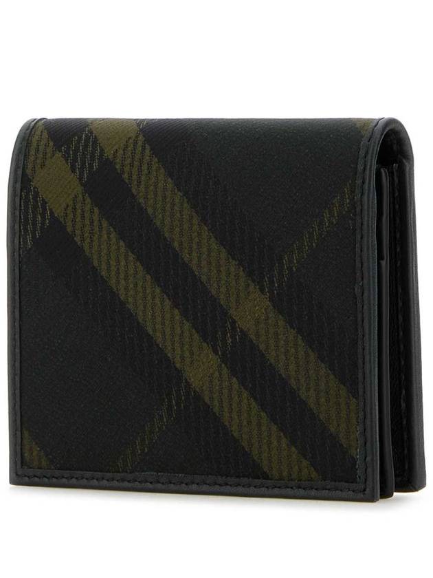 Check Zip Coin Pocket Card Wallet Shadow - BURBERRY - BALAAN 3