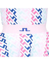 Joline Print A Line Skirt Pink Painted Bridge - J.LINDEBERG - BALAAN 7