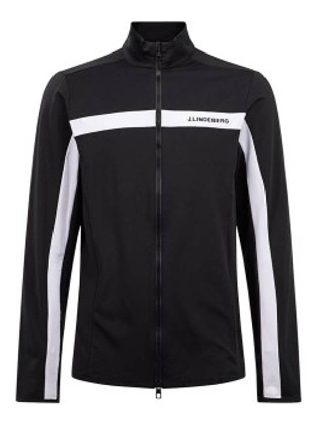 Jarvis Mid Layer Jacket Black - J.LINDEBERG - BALAAN 3