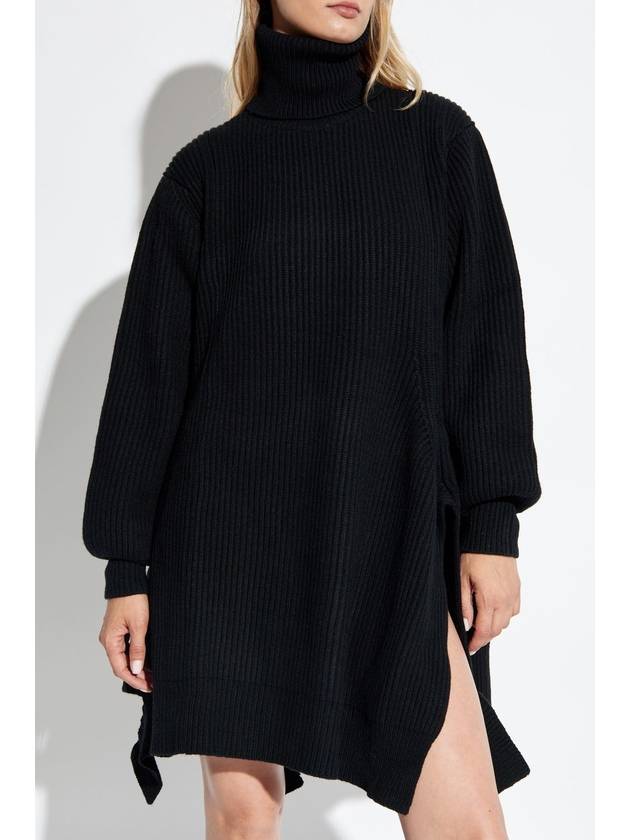 Yohji Yamamoto Dress With Turtleneck, Women's, Black - YOHJI YAMAMOTO - BALAAN 3