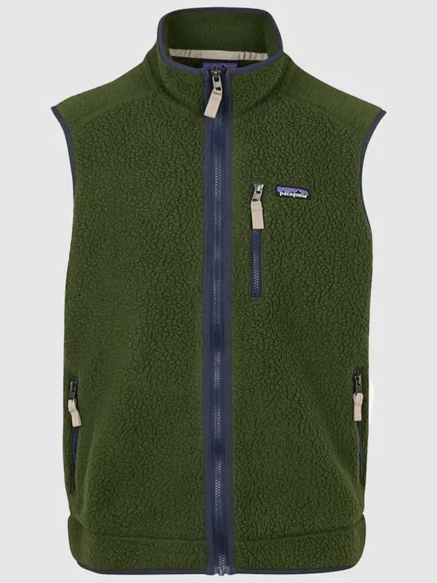 Men's Retro Pile Vest Green - PATAGONIA - BALAAN 2