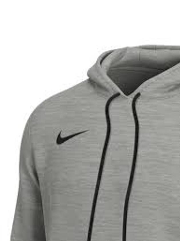 Park Swoosh Fleece Hoodie Grey - NIKE - BALAAN 4