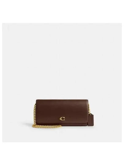 Essential Calfskin Long Wallet Brown - COACH - BALAAN 2