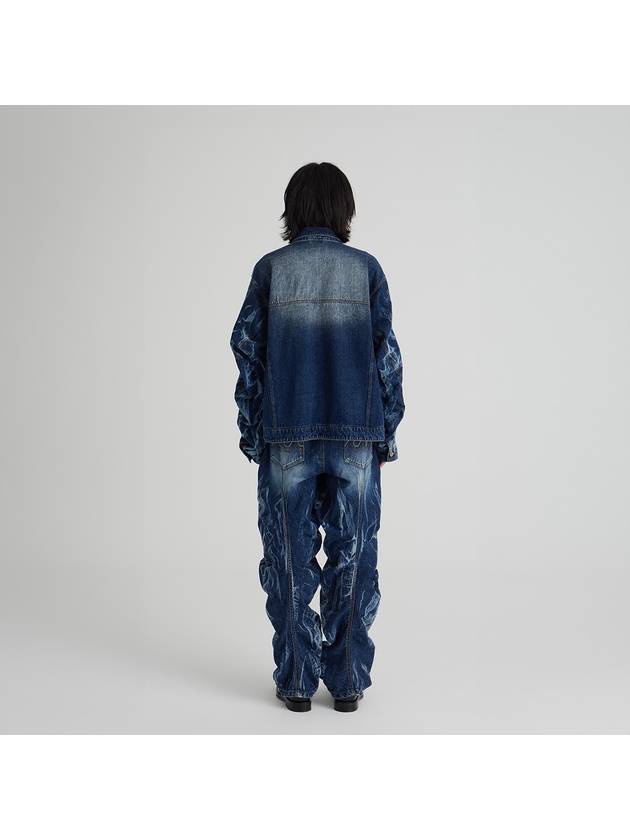 Washed Denim Jacket Blue - NEW WAVE BOYS - BALAAN 5