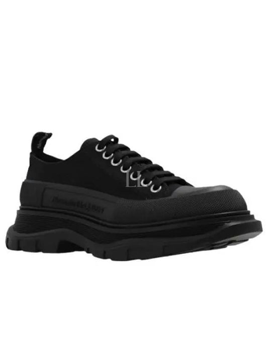 Tread Slick Low Top Sneakers Black - ALEXANDER MCQUEEN - BALAAN 2