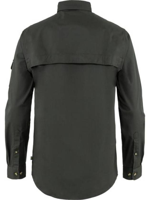 Singi Trekking Long Sleeve Shirt Dark Grey - FJALL RAVEN - BALAAN 3