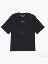 Active Mesh Short Sleeve T-Shirt Black - GANNI - BALAAN 2