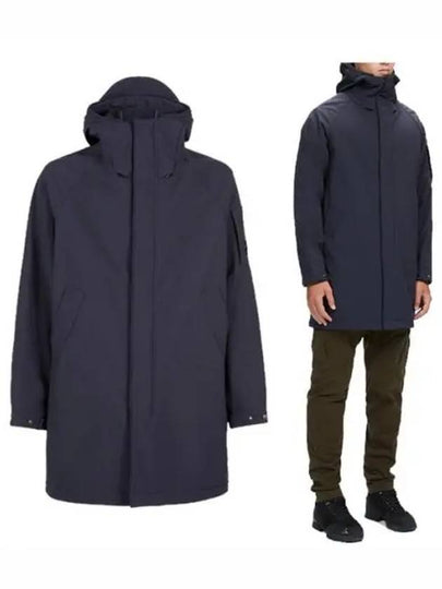 Men's Shell R Parka Navy - CP COMPANY - BALAAN 2