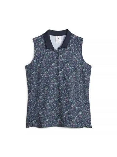 Liberty Polo Sleeveless Navy - PUMA - BALAAN 1