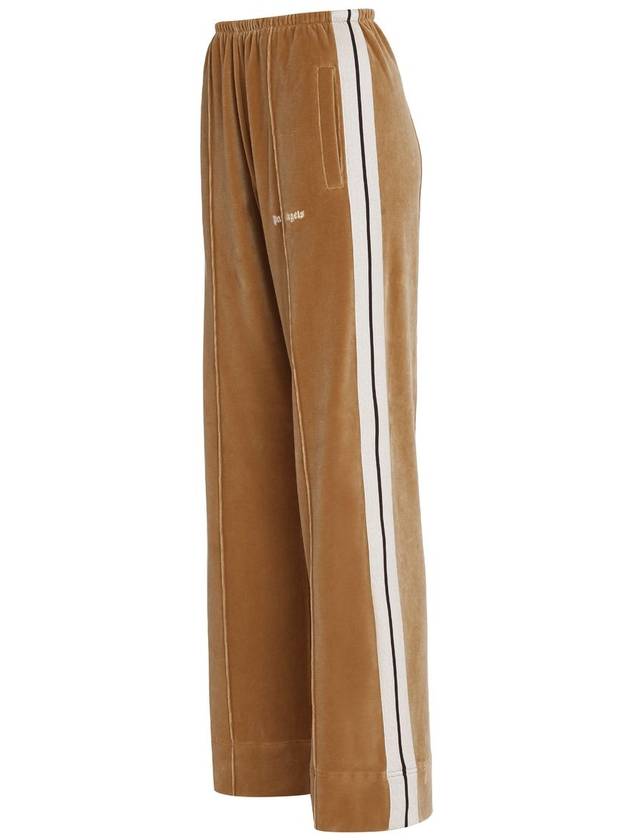 Velvet Wide Track Pants PWCJ010F23FAB0026103 - PALM ANGELS - BALAAN 4