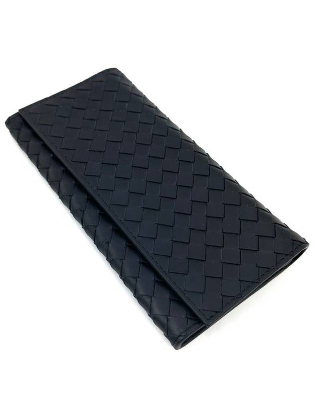 Intrecciato Continental Long Wallet Black - BOTTEGA VENETA - BALAAN 6