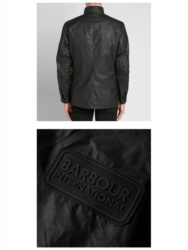 International Duke Wax Jacket Black - BARBOUR - BALAAN 6