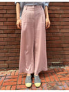 One Tuck Wide Pants Pink 4 Colors - CALLAITE - BALAAN 3