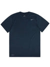 Team Legend Crew Sport Short Sleeve T-Shirt Navy - NIKE - BALAAN 1