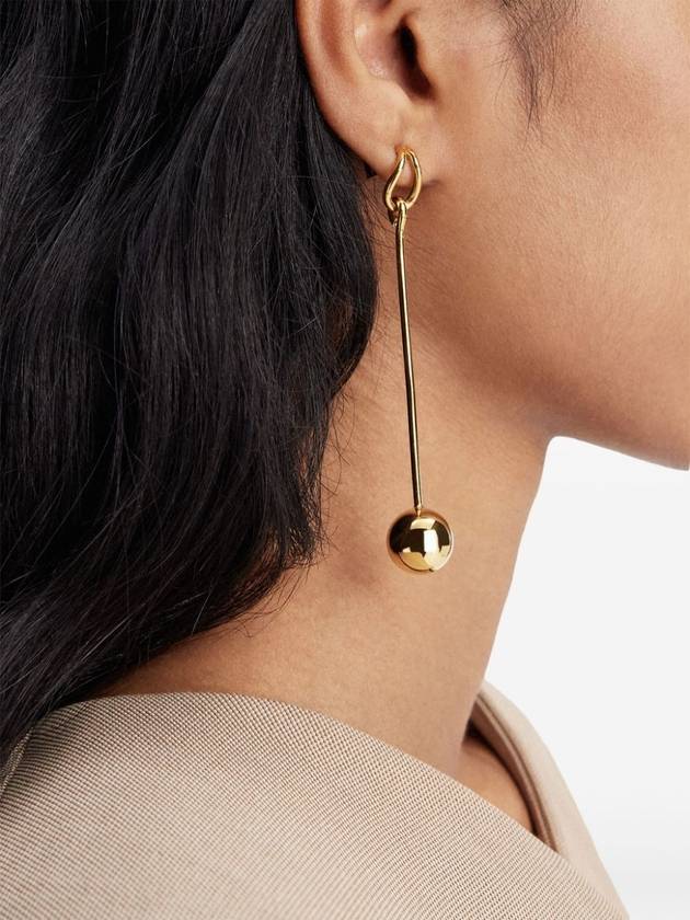 Les Boucles Nodo Earrings Gold - JACQUEMUS - BALAAN 5