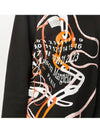 Abstract Print Loopback Cotton Sweatshirt Black - MAISON MARGIELA - BALAAN 4