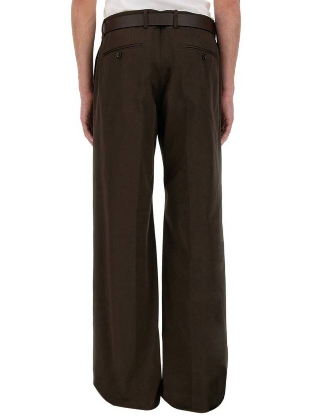 Straight Pants GP01PT FU60L M3927 BROWN - DOLCE&GABBANA - BALAAN 4