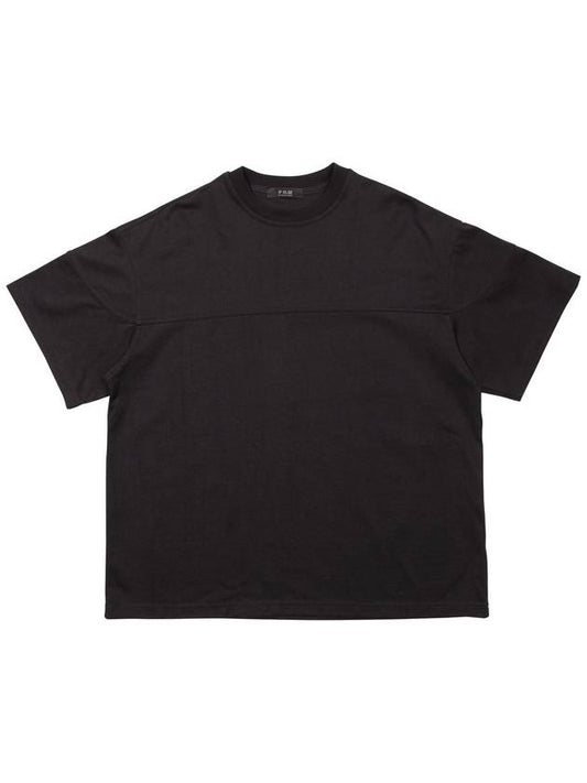 Balan Exclusive Two-Block T-Shirt Black MTS2077 - IFELSE - BALAAN 1