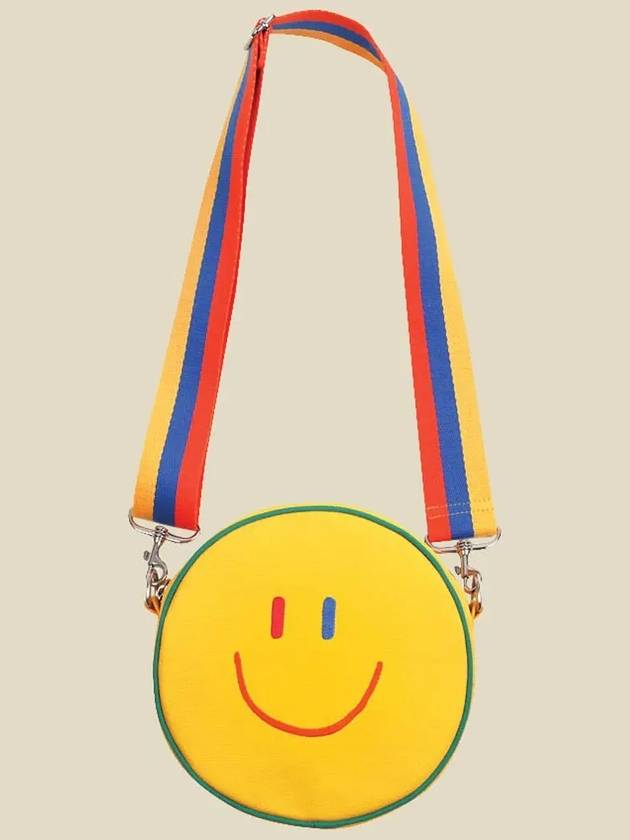 Lala Tambourine Cross Bag White - LALA SMILE - BALAAN 6