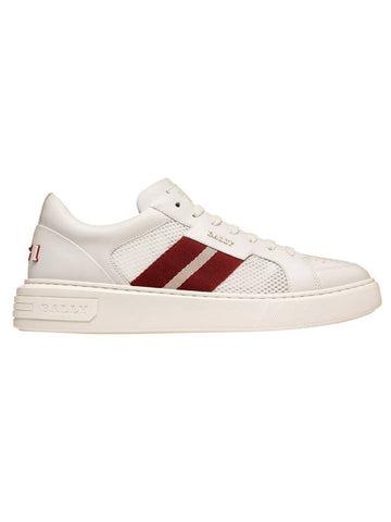 Melys Leather Low Top Sneakers White - BALLY - BALAAN 1