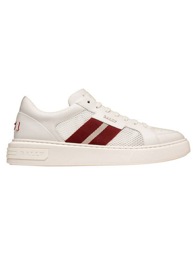 Melys Leather Low Top Sneakers White - BALLY - BALAAN 1