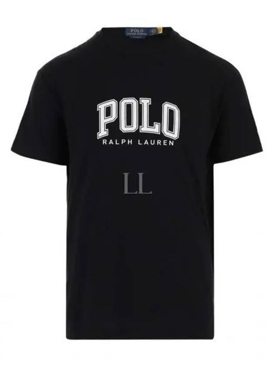 Logo Print Classic Cotton Short Sleeve T-shirt Black - POLO RALPH LAUREN - BALAAN 2
