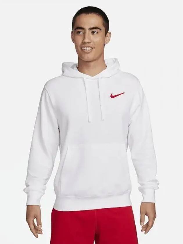 Sportswear Men's Pullover French Terry Hoodie FZ5201 100 551799 - NIKE - BALAAN 1