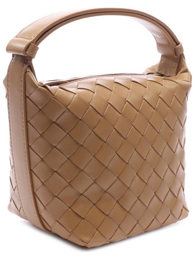 Candy Wallis Shoulder Bag Dark Plaline - BOTTEGA VENETA - BALAAN 4