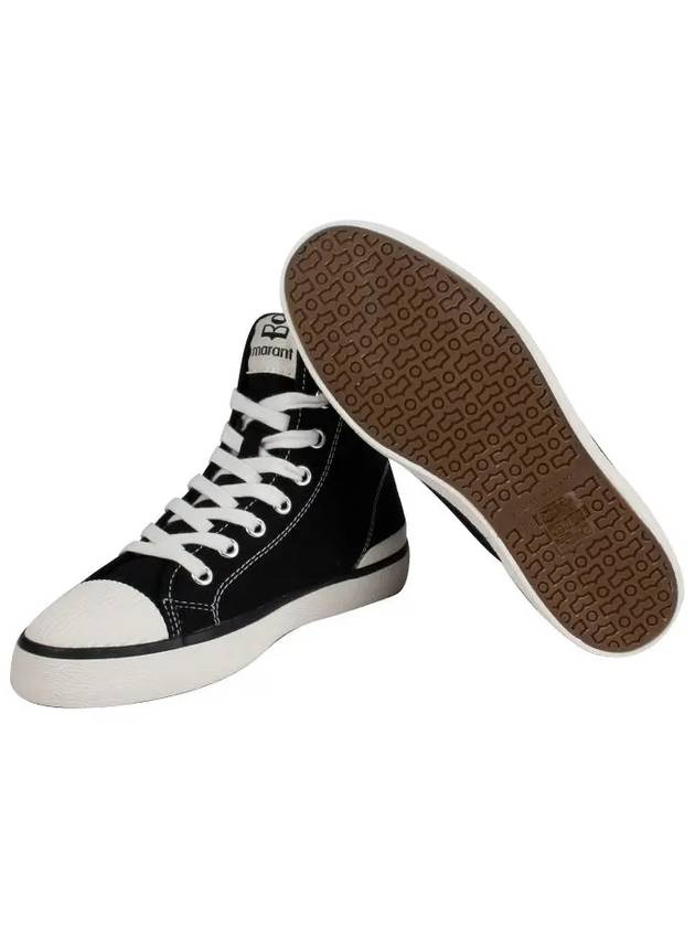 Women's Benkeenh High Top Sneakers Black - ISABEL MARANT - BALAAN 3