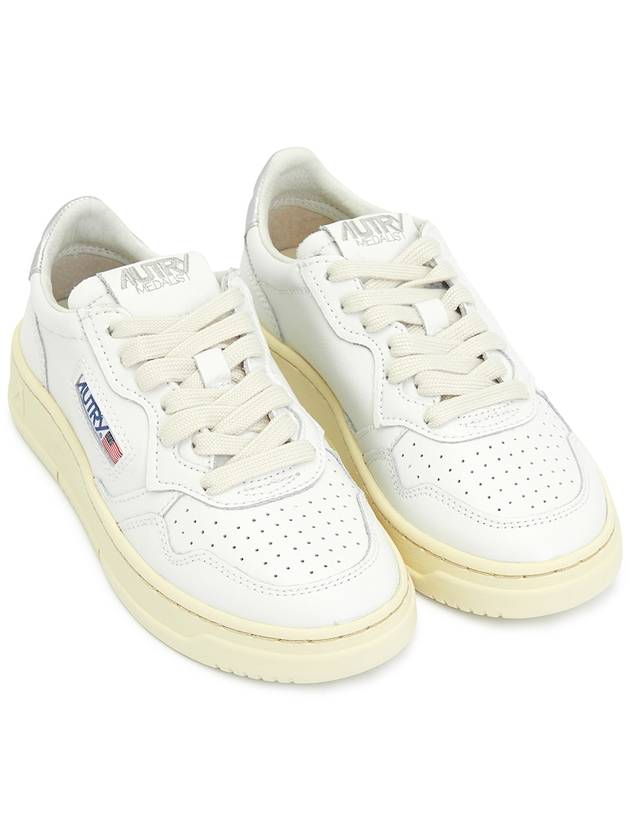 Medalist Silver Tab Low Top Sneakers White - AUTRY - BALAAN 4