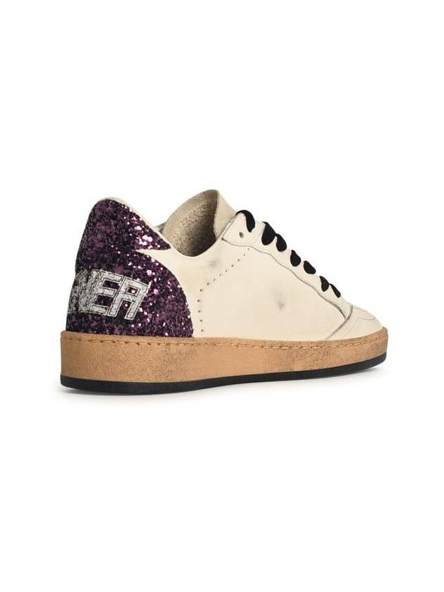 Deluxe Brand Ball Star Lace-Up Low Top Sneakers White - GOLDEN GOOSE - BALAAN 4