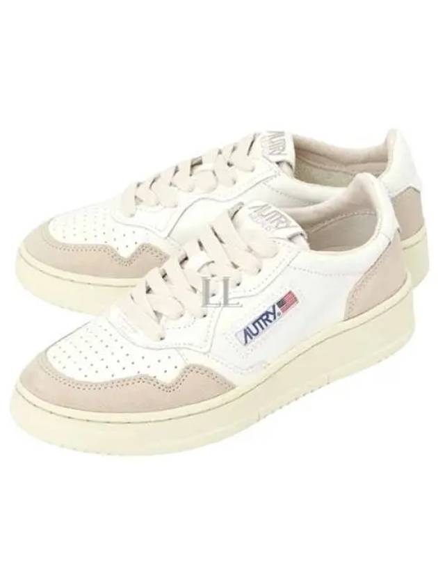 Medalist Goatskin Low Top Sneakers White - AUTRY - BALAAN 2