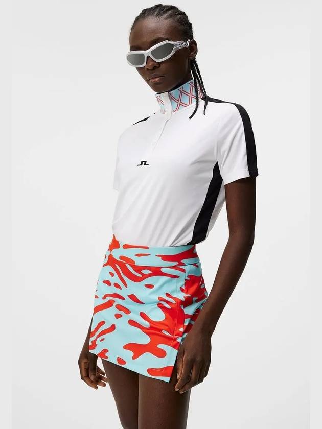 Women's Pip Polo Shirt White - J.LINDEBERG - BALAAN 3