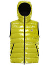Lafe Padding Hood Vest Lime - MONCLER - BALAAN 2