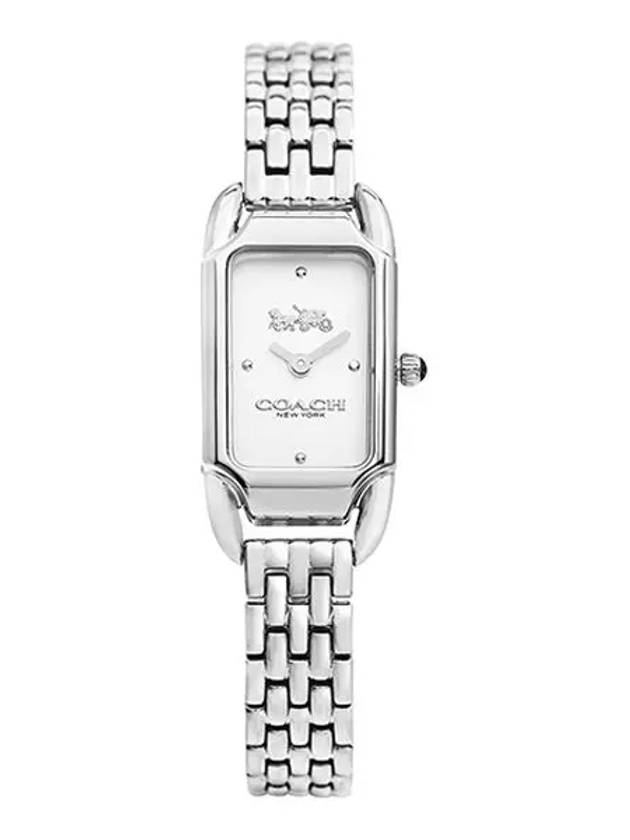 Women's Caddy Stainless Steel Watch Silver - COACH - BALAAN 3