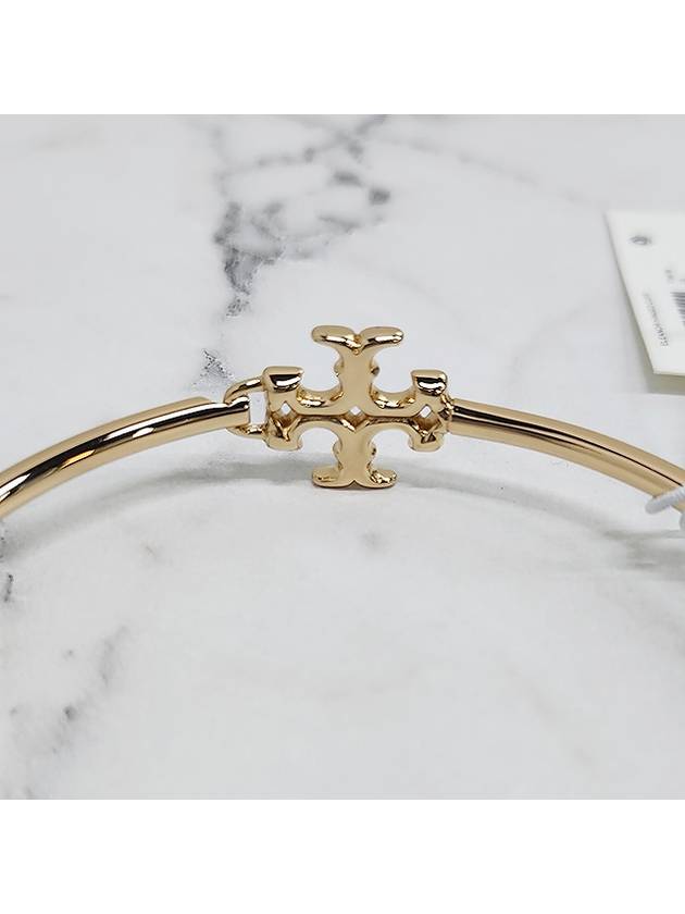 Eleanor Hinged Cuff Bracelet Gold - TORY BURCH - BALAAN 7