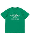 VINT RETRO SERVICE T SHIRTS KELLY GREEN - POLYGRAM - BALAAN 3