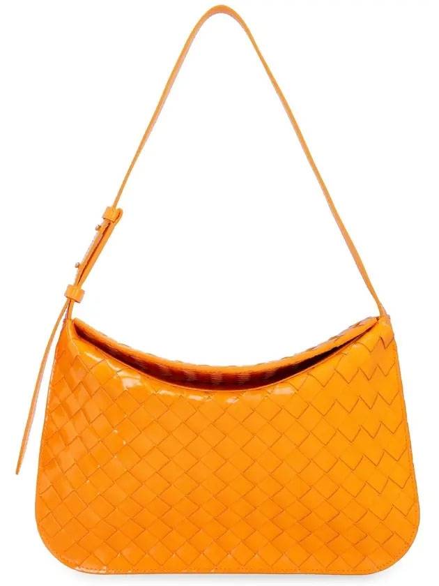 Intrecciato Flap Shoulder Bag Tangerine - BOTTEGA VENETA - BALAAN 1