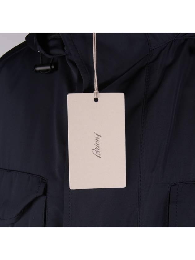 SFN90LTFL741 Navy Field Jacket - BRIONI - BALAAN 7