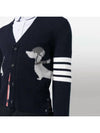 Hector 4 Bar Stripe Cardigan Black - THOM BROWNE - BALAAN 5