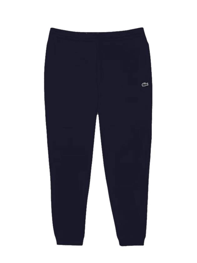 Fleece Training Track Pants Navy - LACOSTE - BALAAN 1