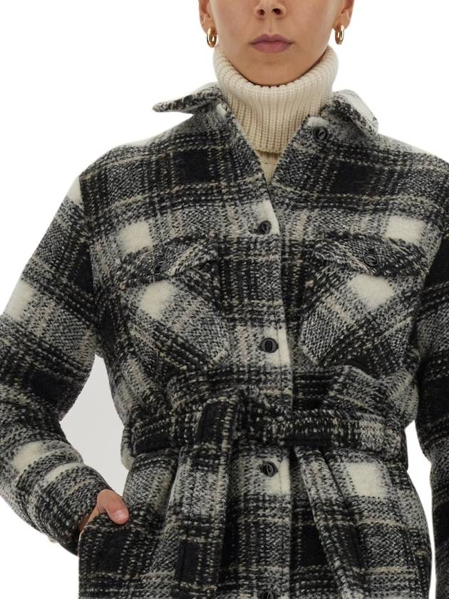 CHECK PRINT COAT - WOOLRICH - BALAAN 4