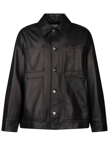 Bottega Veneta Leather Jacket Clothing - BOTTEGA VENETA - BALAAN 1