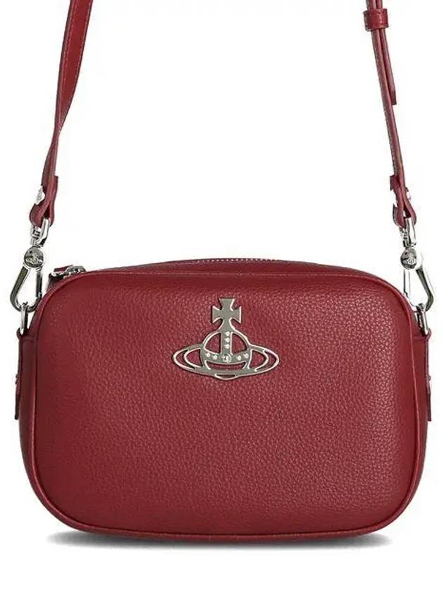 Anna Fake Leather Camera Cross Bag Red - VIVIENNE WESTWOOD - BALAAN 2