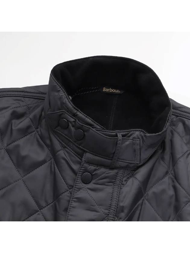 International Ariel Polar Quilted Jacket Charcoal - BARBOUR - BALAAN 4