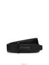 Black Reversible Leather Belt Black - TOM FORD - BALAAN 4