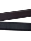 Men's Small Gancini Buckle Reversible Leather Belt Black - SALVATORE FERRAGAMO - BALAAN 10