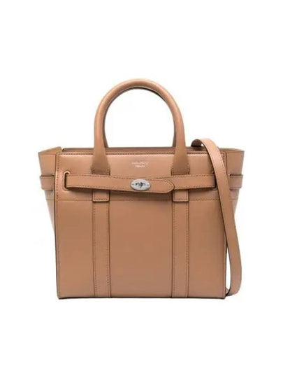 Bayswater Zipped Mini Tote Bag Beige - MULBERRY - BALAAN 2